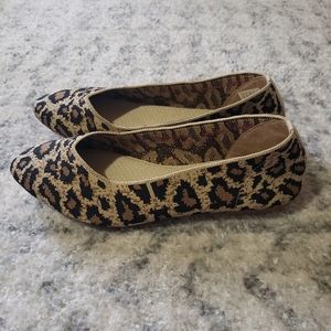 COPY - Skechers Leopard Knit Ballet Flats Size 9